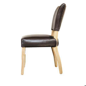 Marquess BLack Leather Dining Chair